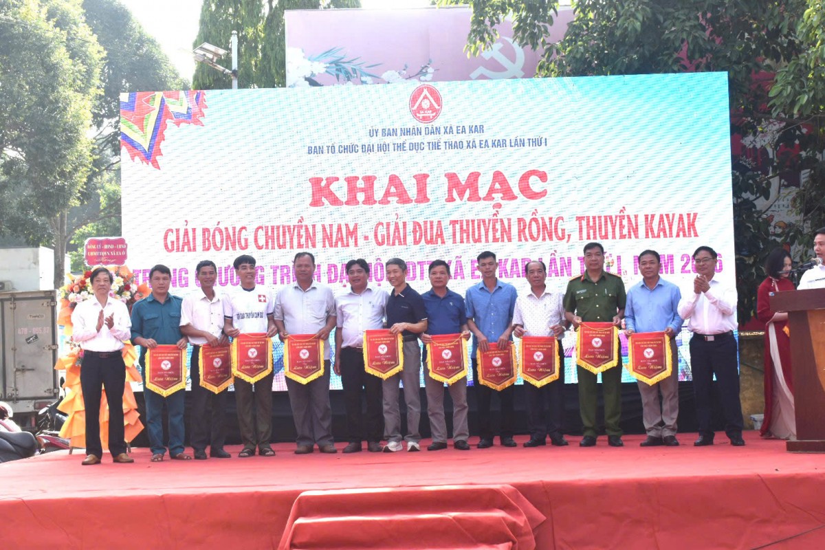 Đắk Lắk: Xã Ea Kar khai mạc Đại hội Thể dục Thể thao lần thứ I năm 2026