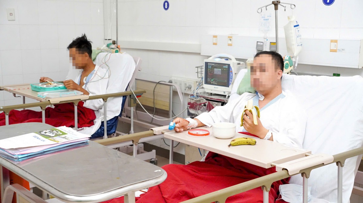 Các bệnh nhân hồi phục tốt sau phẫu thuật nhận tạng