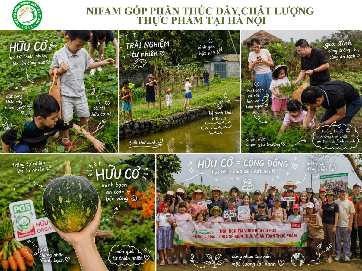 NIFAM: Lan tỏa lối sống xanh từ thực phẩm và dinh dưỡng