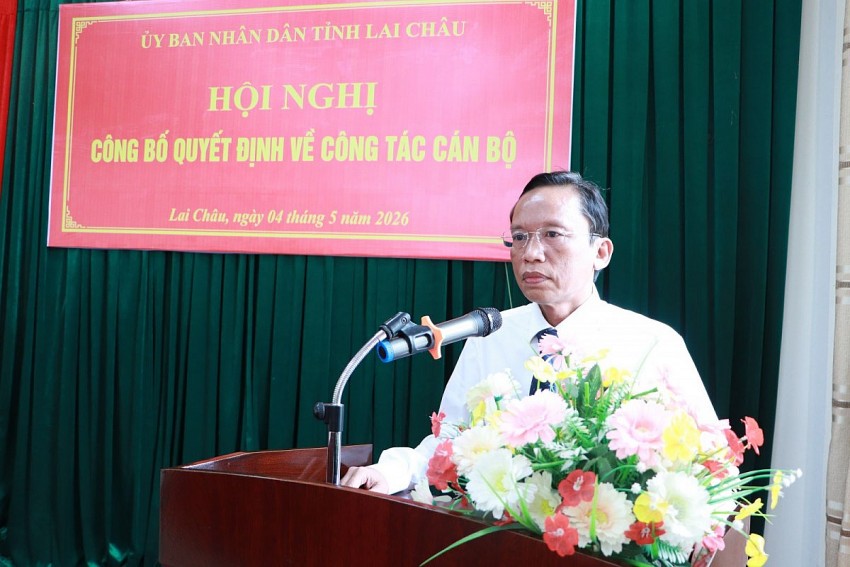 Lai Châu có tân Giám đốc Sở Nông nghiệp và Môi trường