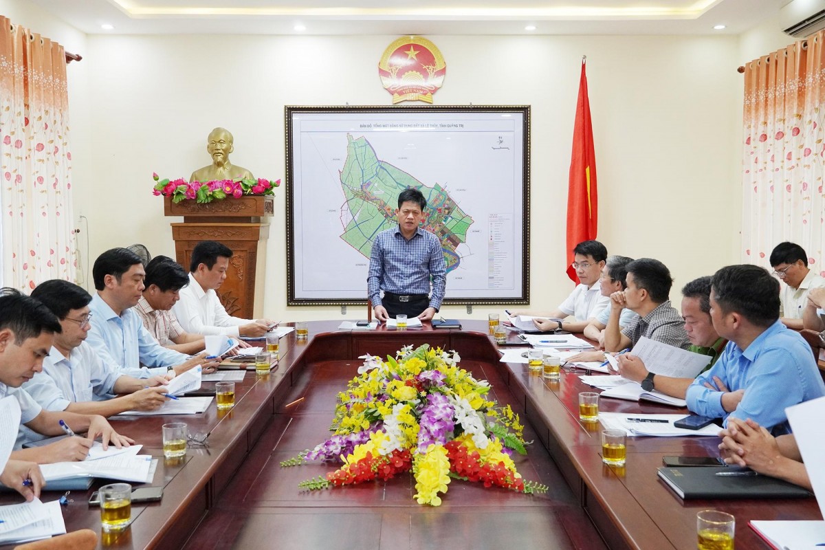 Quảng Trị: Kiểm tra thu hoạch vụ Đông Xuân và xây dựng nông thôn mới ở xã Lệ Thủy