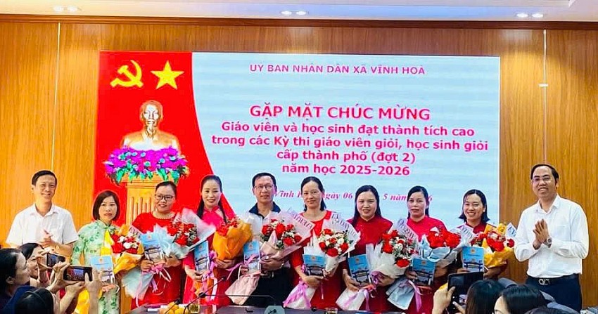 Xã Vĩnh Hòa (Hải Phòng): Tôn vinh “Trái Ngọt” của sự nghiệp trồng người năm học 2025 - 2026