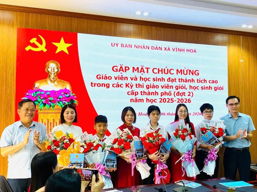 Xã Vĩnh Hòa (Hải Phòng): Tôn vinh “Trái Ngọt” của sự nghiệp trồng người năm học 2025 - 2026