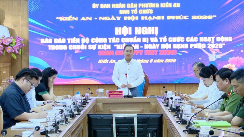 Hải Phòng: Phường Kiến An sẵn sàng cho “Ngày Hội Hạnh Phúc 2026”
