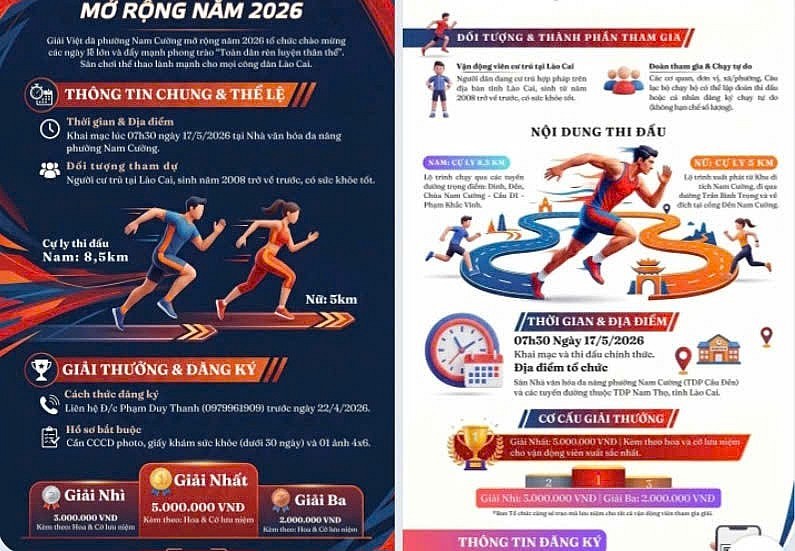 Lào Cai: Sẵn sàng cho Giải Việt dã mở rộng năm 2026 tại Phường Nam Cường