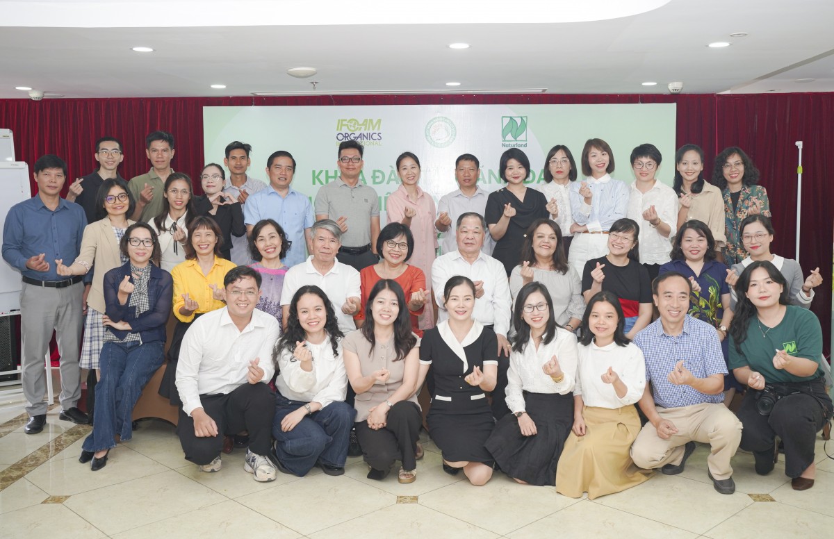 Xây dựng mạng lưới lãnh đạo tiên phong cho nông nghiệp sinh thái và hữu cơ Việt Nam