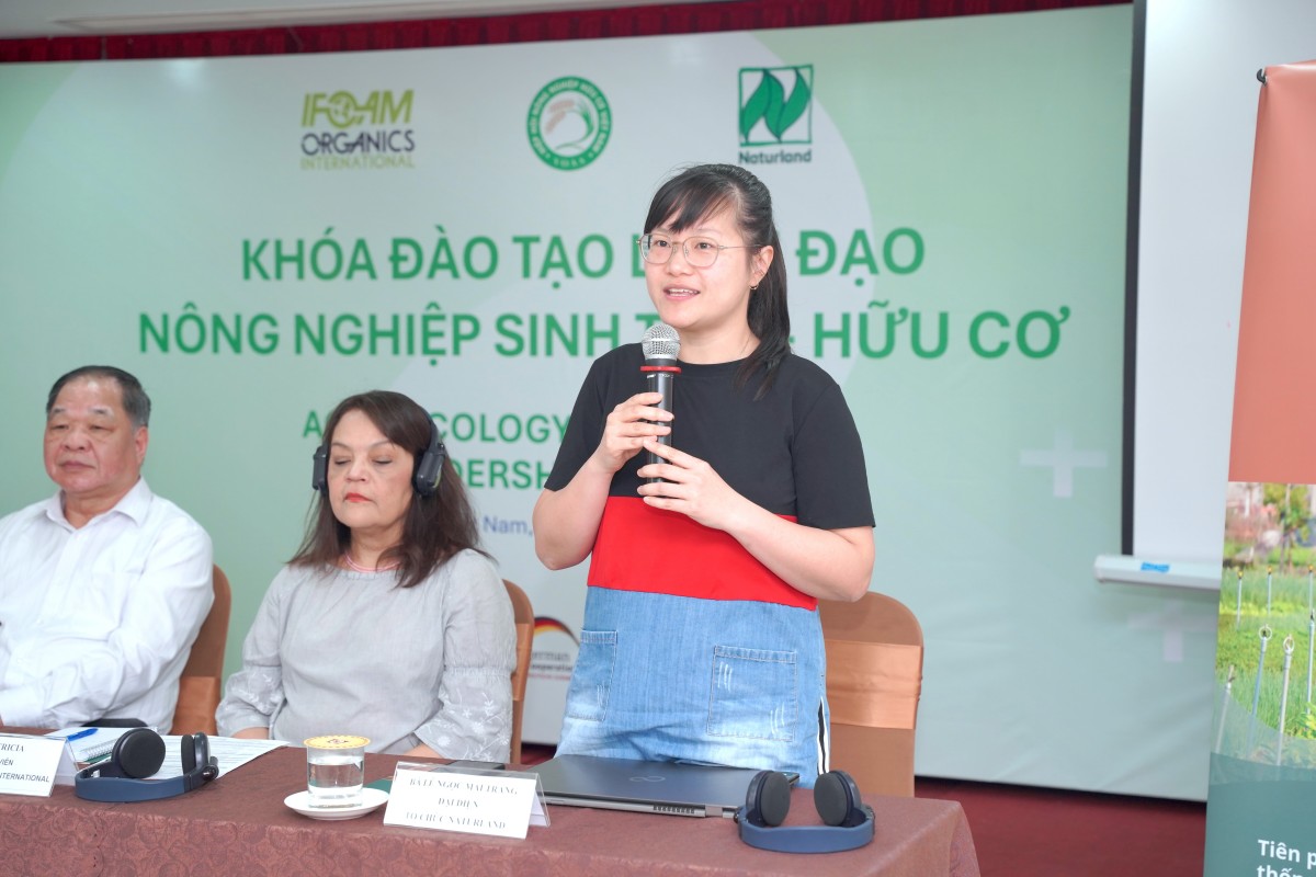 Xây dựng mạng lưới lãnh đạo tiên phong cho nông nghiệp sinh thái và hữu cơ Việt Nam