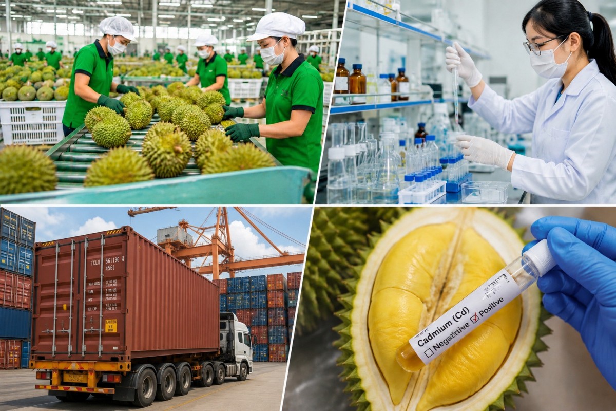 Tháo gỡ “nút thắt” kiểm nghiệm để thúc đẩy xuất khẩu sầu riêng và nông sản