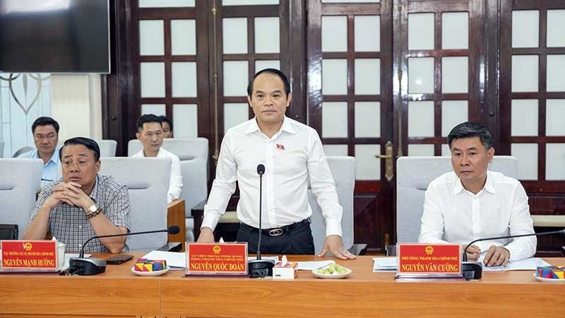 Tổng Thanh tra Chính phủ Nguyễn Quốc Đoàn