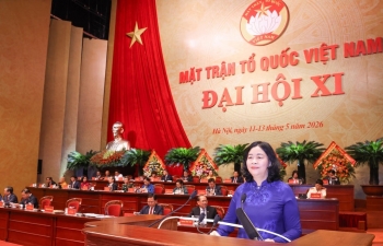 Bà Bùi Thị Minh Hoài tái đắc cử Chủ tịch UBTƯ MTTQ Việt Nam khóa XI, nhiệm kỳ 2026 - 2031