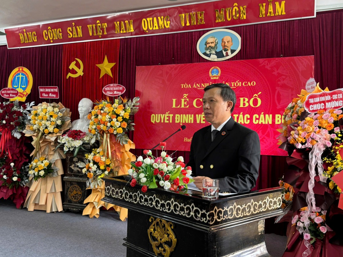 Chánh án TAND Tp. Huế