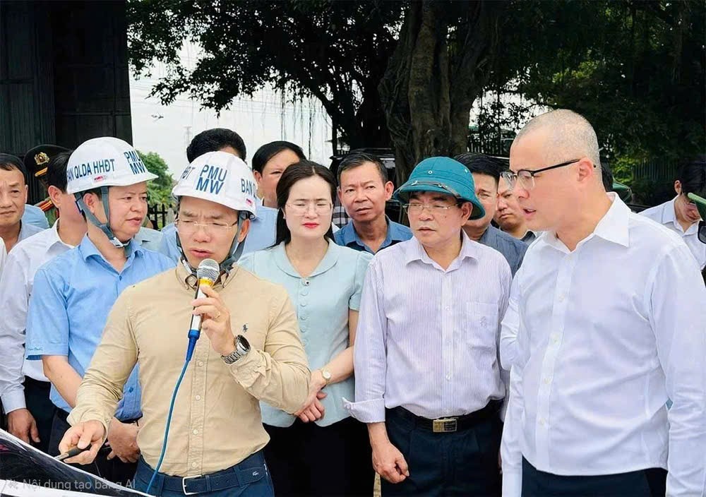Phú Thọ: Bí thư Tỉnh ủy kiểm tra tiến độ Dự án cải tạo, mở rộng Quốc lộ 2 đoạn Vĩnh Yên - Việt Trì