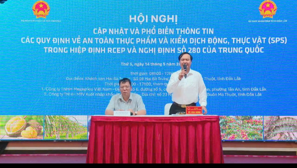 Cập nhật quy định SPS, hỗ trợ xuất khẩu nông sản
