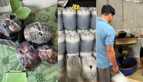 An Giang triệt phá cơ sở sản xuất cà phê giả, tiêu thụ khoảng 10 tấn ra thị trường