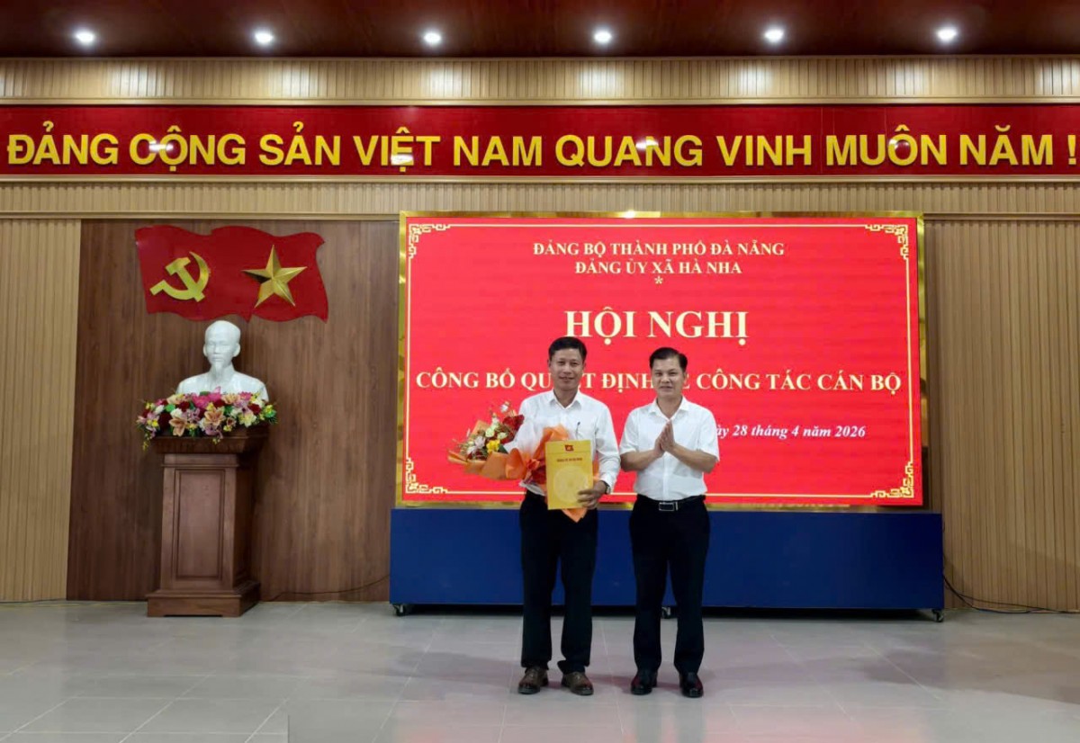 Công tác tổ chức cán bộ tại xã Hà Nha tiếp tục được quan tâm, củng cố