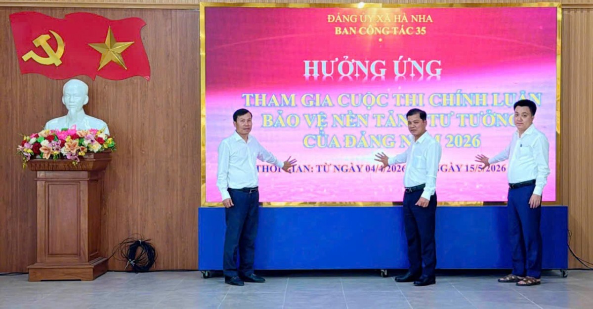 Xã Hà Nha tăng cường tuyên truyền bảo vệ nền tảng tư tưởng của Đảng