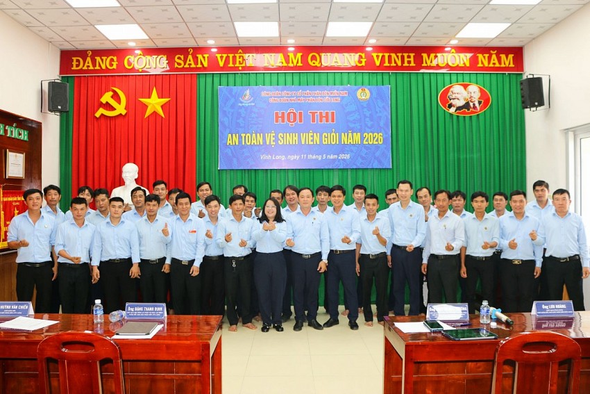 Nhà máy Phân bón Cửu Long: Sôi nổi Hội thi “An toàn vệ sinh viên giỏi năm 2026” và ấm áp “Bữa cơm Công đoàn”