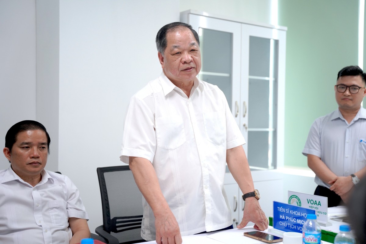 Thúc đẩy chuyển đổi số trong nông nghiệp hữu cơ từ hợp tác giữa VOAA và VNPT Green