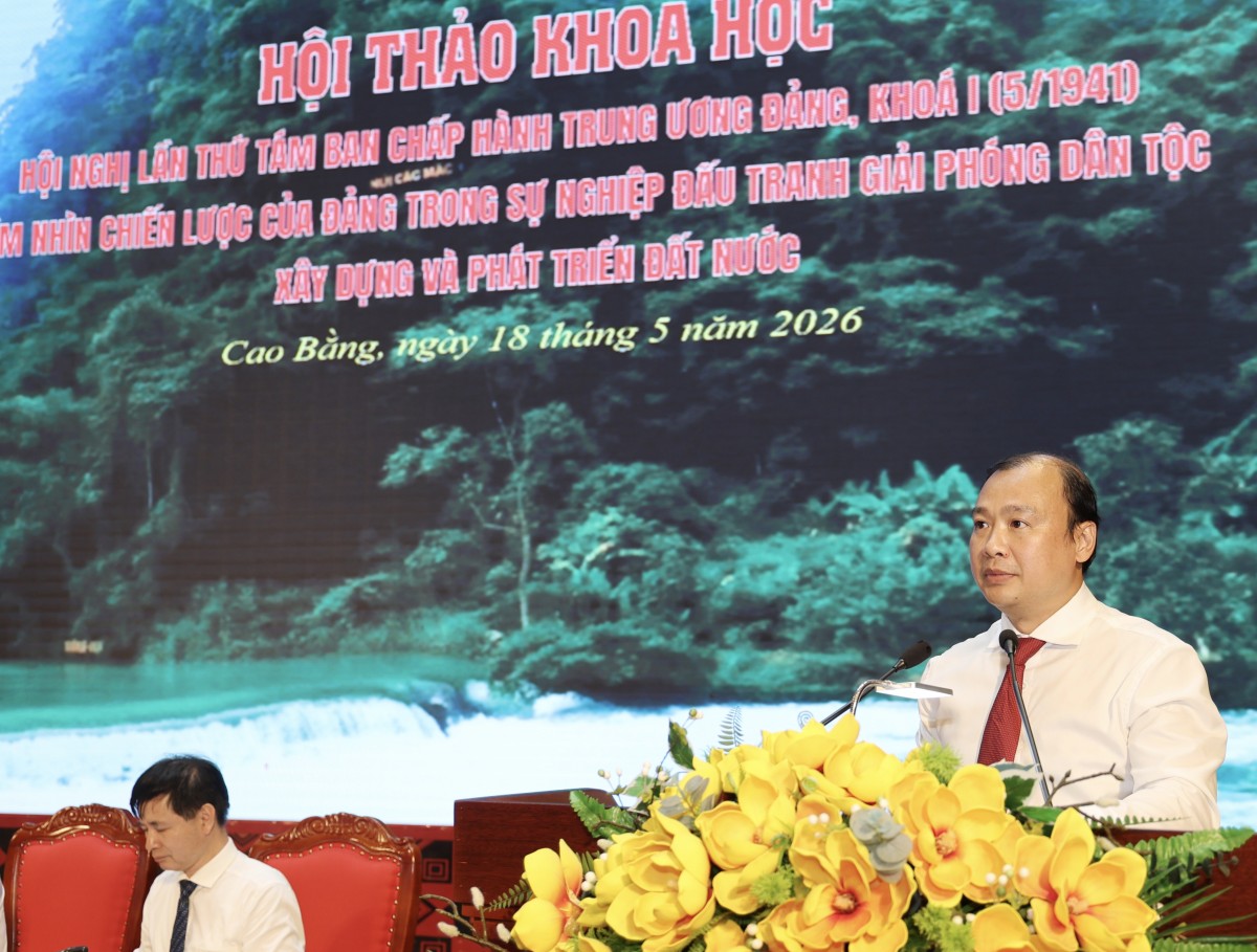 Cao Bằng: Hội thảo khoa học Hội nghị lần thứ Tám Ban Chấp hành Trung ương Đảng, khoá I (tháng 5/1941)