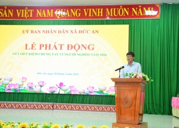 Xã Đức An phát động Chương trình “Gửi tiết kiệm chung tay vì người nghèo” năm 2026
