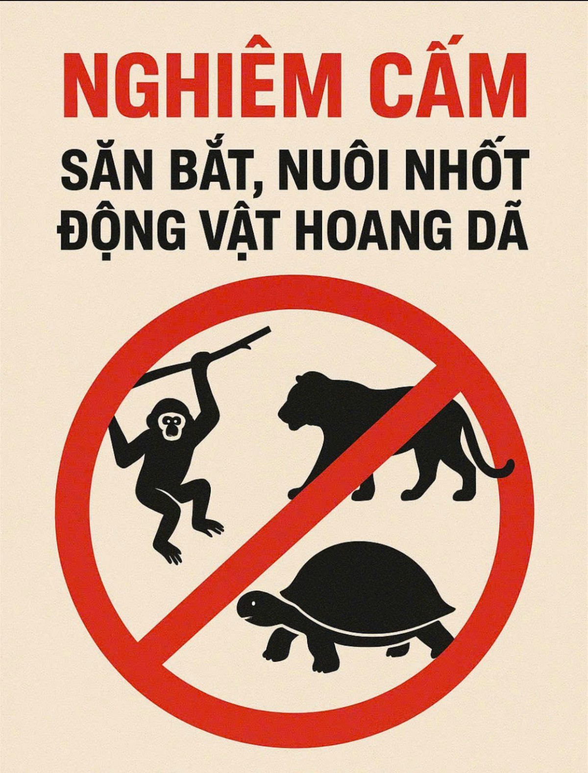 Quyết liệt ngăn chặn nạn săn bắt, mua bán động vật hoang dã trái phép