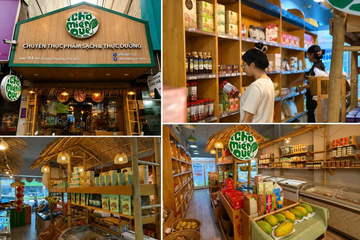 Chợ Miền Quê mang thực phẩm hữu cơ đến gần bữa cơm Việt