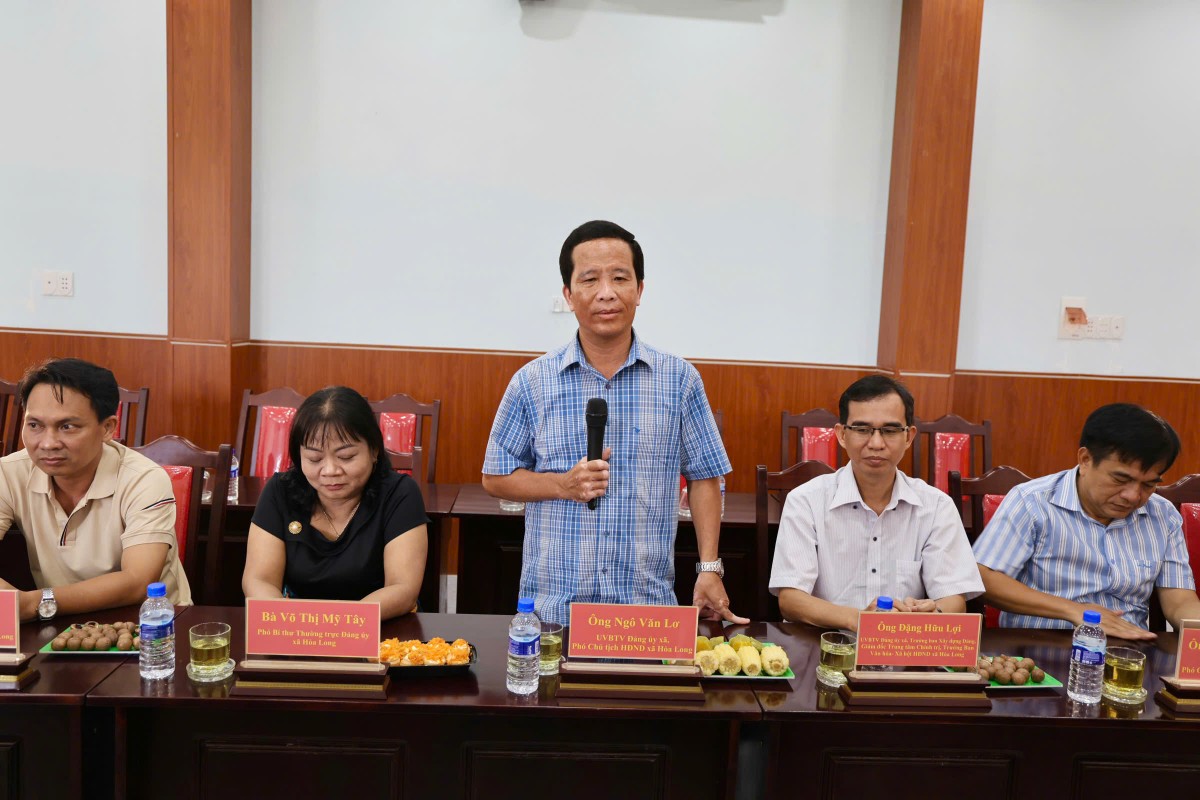Đoàn đại biểu HĐND xã Hòa Long, tỉnh Đồng Tháp trao đổi kinh nghiệm tại xã Tuy Đức, Lâm Đồng