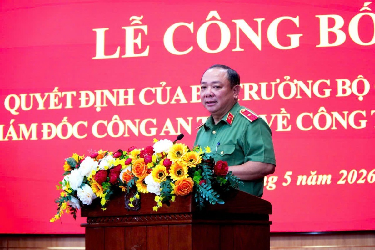 Gia Lai: Công bố các quyết định về công tác cán bộ trong lực lượng Công an