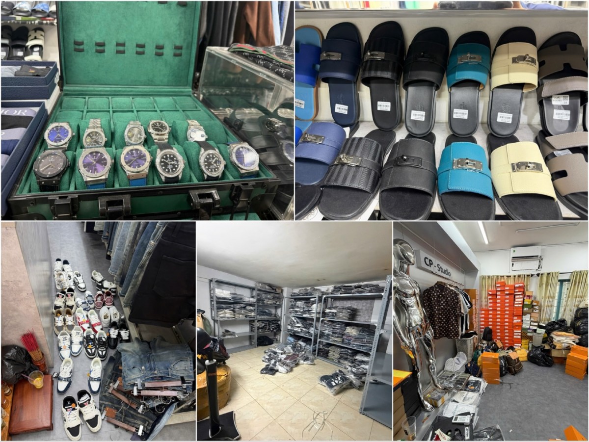 TP.HCM: Khởi tố vợ chồng kinh doanh hàng hiệu giả