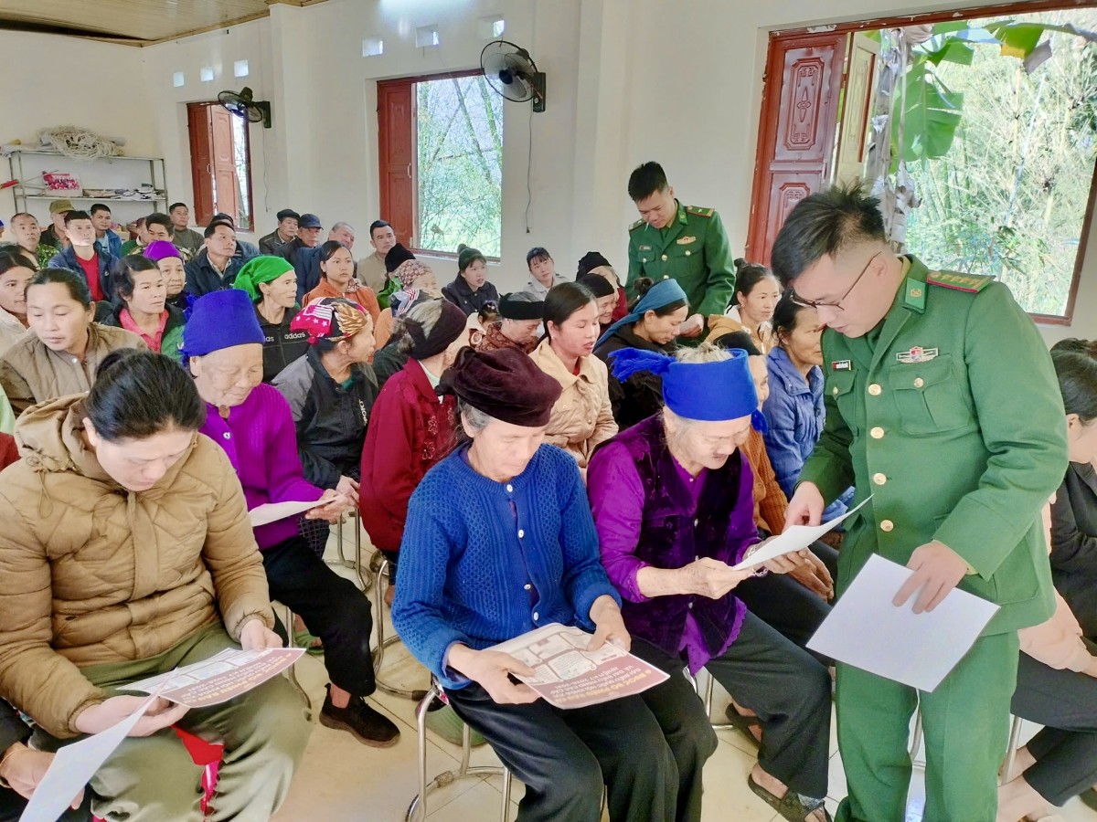 Đưa pháp luật đến với đồng bào – Hành trình bền bỉ nơi biên cương