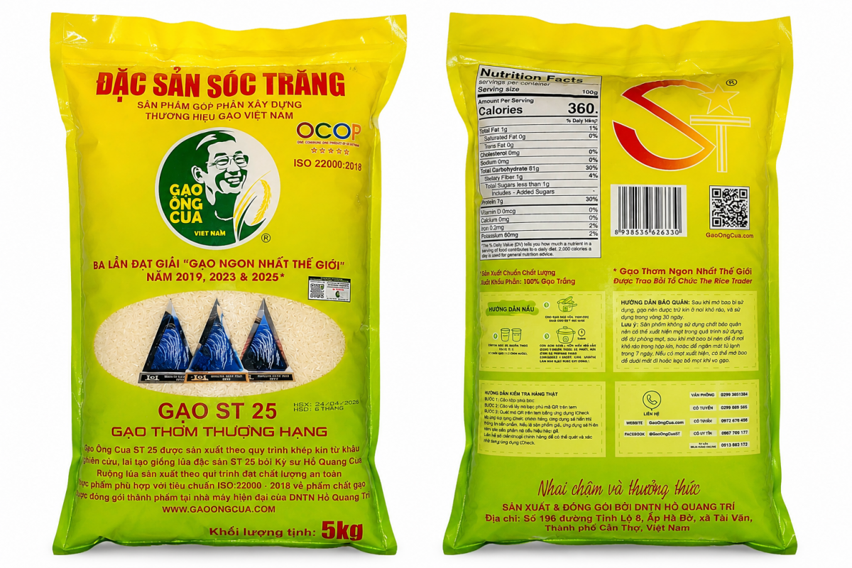 “Ma trận” gạo ST25 online, giá rẻ bất thường khiến người mua hoang mang