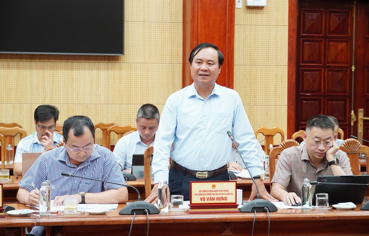 Bộ Nông nghiệp và Môi trường làm việc với tỉnh Quảng Trị tìm giải pháp chống khai thác IUU