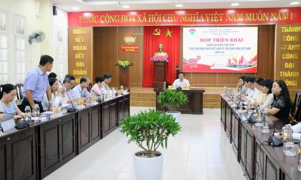 Đà Nẵng triển khai Tháng cao điểm “Người Việt Nam ưu tiên dùng hàng Việt Nam” năm 2026