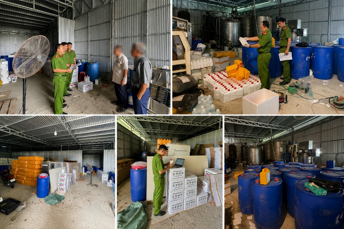Cần Thơ: Triệt phá cơ sở sản xuất phân bón trái phép, thu giữ hơn 500 can thành phẩm