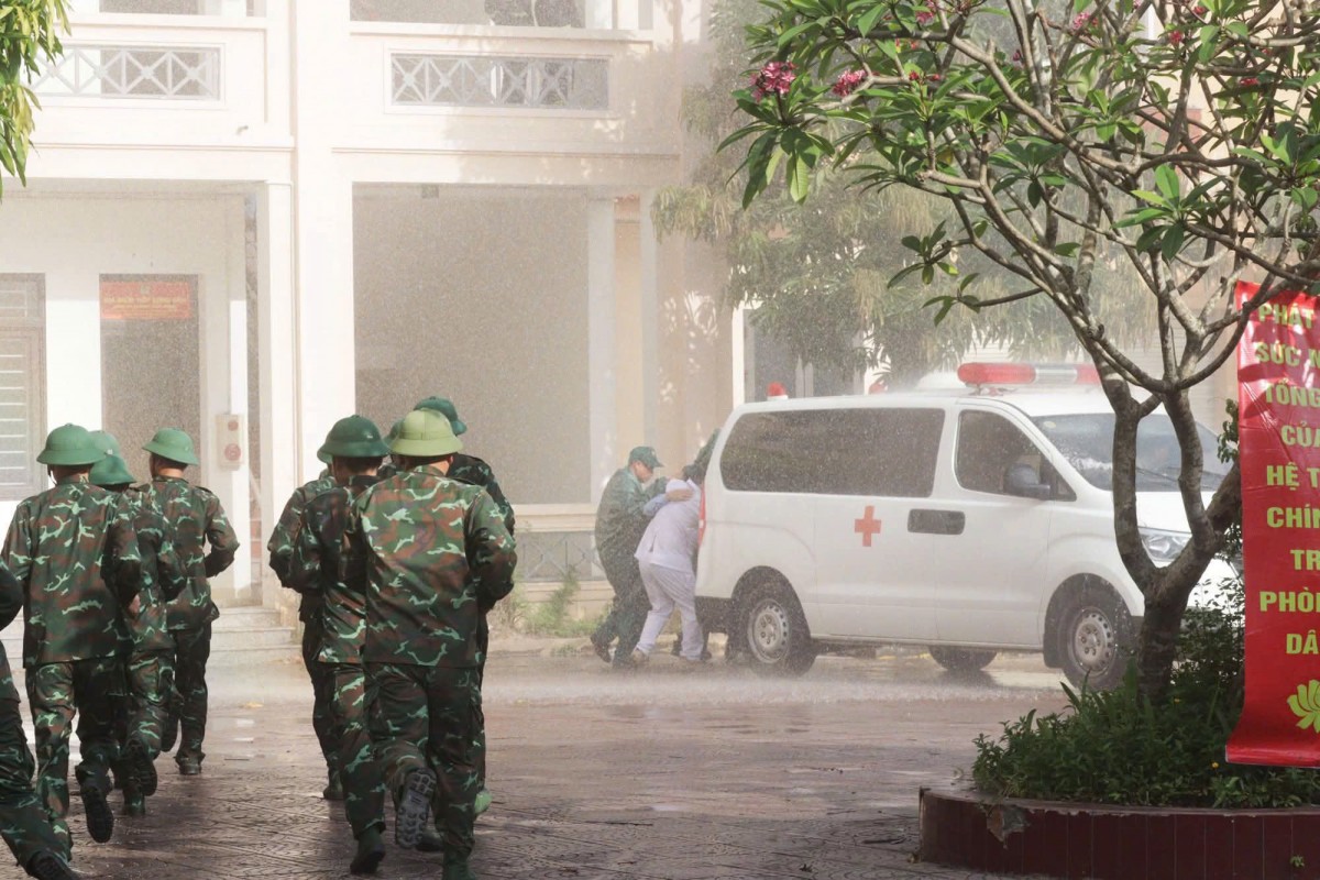 Hải Phòng: Đồng loạt diễn tập phòng thủ dân sự, xây dựng 