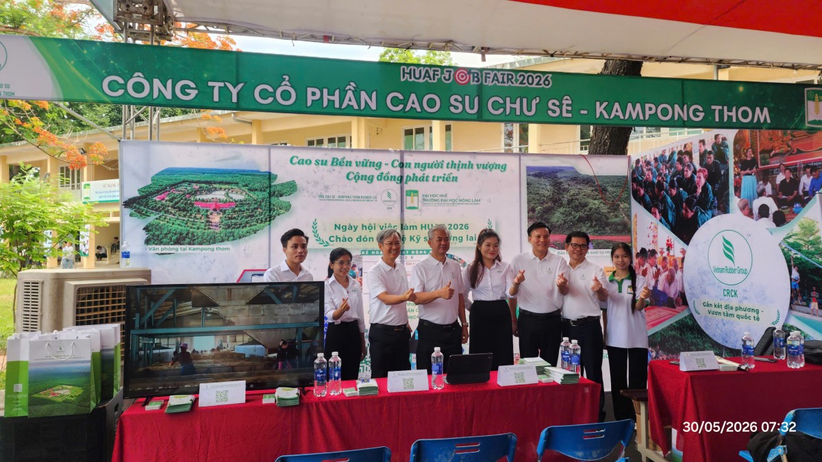 Một gian hàng của doanh nghiệp