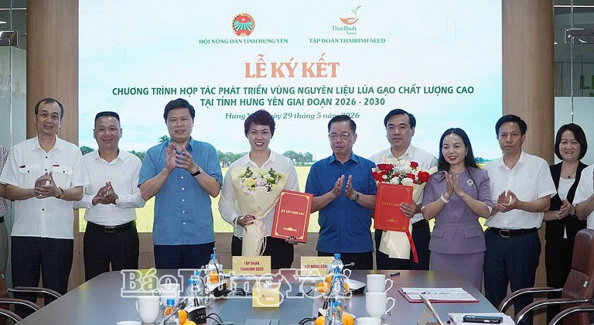 Hưng Yên: Thúc đẩy liên kết chuỗi giá trị nông nghiệp bền vững