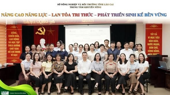 Lào Cai: Tăng cường năng lực thực hành nông nghiệp thông minh, thích ứng biến đổi khí hậu cho cán bộ cơ sở