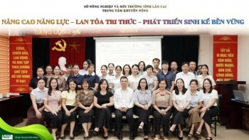 Lào Cai: Tăng cường năng lực thực hành nông nghiệp thông minh, thích ứng biến đổi khí hậu cho cán bộ cơ sở