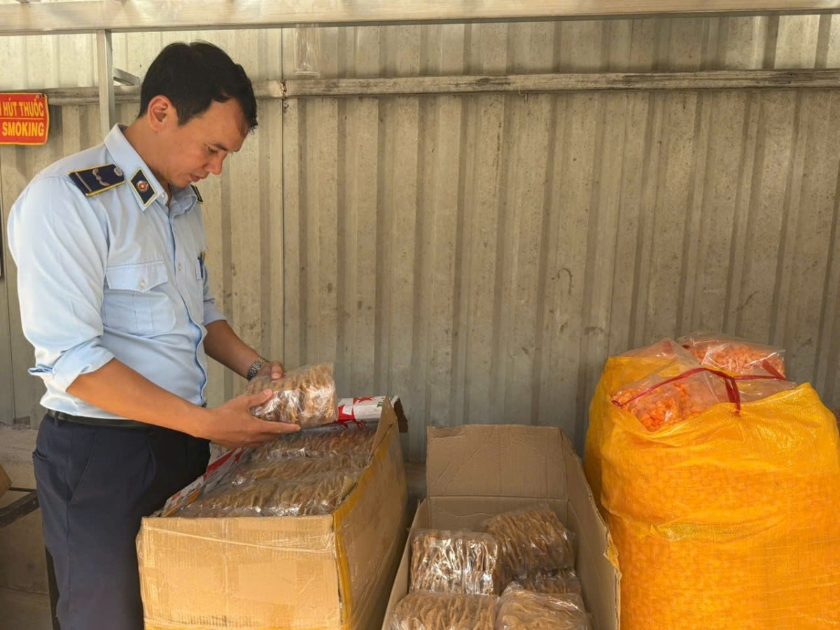 TP.HCM: Thu giữ, tiêu hủy 865kg thực phẩm không rõ nguồn gốc xuất xứ