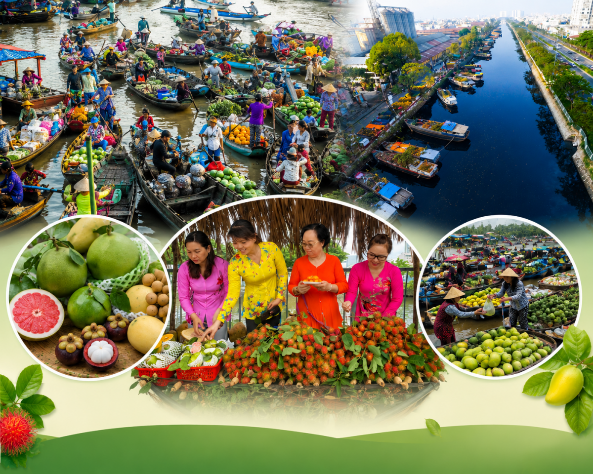 Tuần lễ trái cây “trên bến dưới thuyền”: Đưa đặc sản miền Tây đến gần người tiêu dùng thành phố