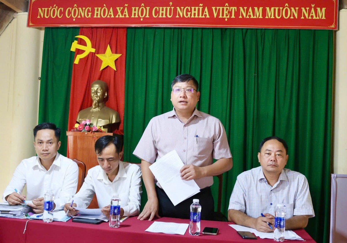 Lâm Đồng: Tuy Đức công khai phương án bồi thường, hỗ trợ tái định cư Dự án Trường Phổ thông nội trú liên cấp