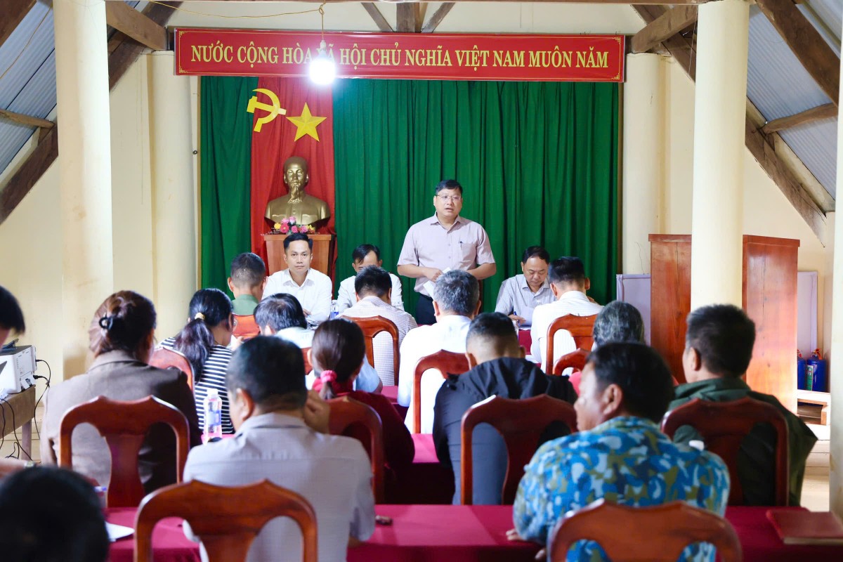 Lâm Đồng: Tuy Đức công khai phương án bồi thường, hỗ trợ tái định cư Dự án Trường Phổ thông nội trú liên cấp