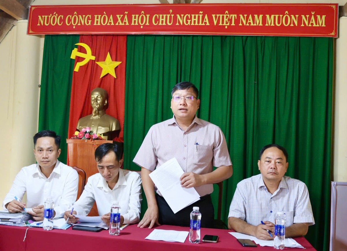 Lâm Đồng: Tuy Đức công khai phương án bồi thường, hỗ trợ tái định cư Dự án Trường Phổ thông nội trú liên cấp