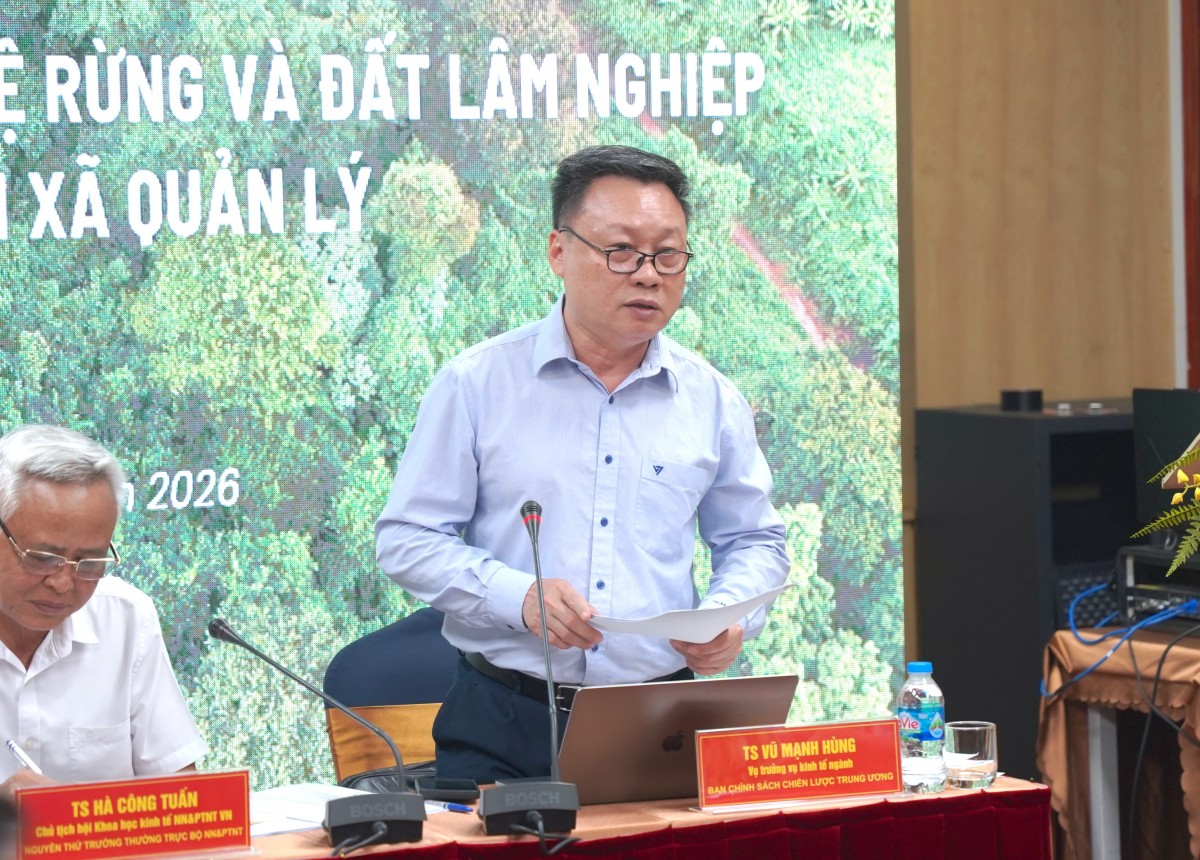 Cần tháo gỡ “khoảng trống” quản lý hơn 3 triệu ha rừng do UBND cấp xã quản lý
