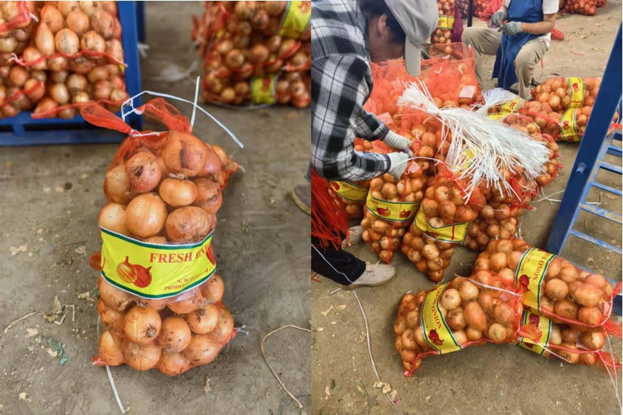 Giá hành tây leo thang, doanh nghiệp xuất khẩu Trung Quốc gặp nhiều thách thức