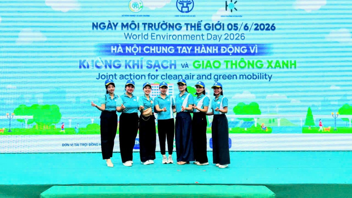 Trường Mầm non Ánh Sao tích cực hưởng ứng Ngày Môi trường thế giới 2026