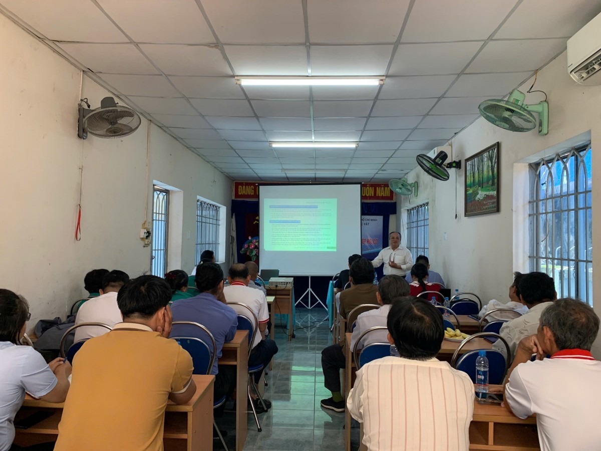 TP.HCM tập huấn phổ biến quy định, kỹ thuật sản xuất nông nghiệp hữu cơ