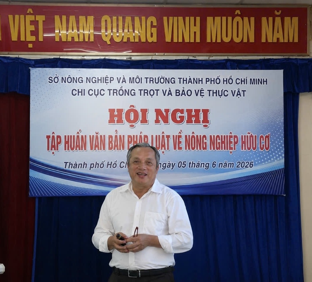 TP.HCM tập huấn phổ biến quy định, kỹ thuật sản xuất nông nghiệp hữu cơ