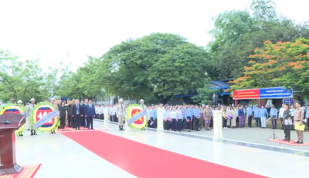 Gia Lai: Trang trọng tổ chức lễ tiễn và bàn giao hài cốt liệt sĩ hy sinh tại Campuchia